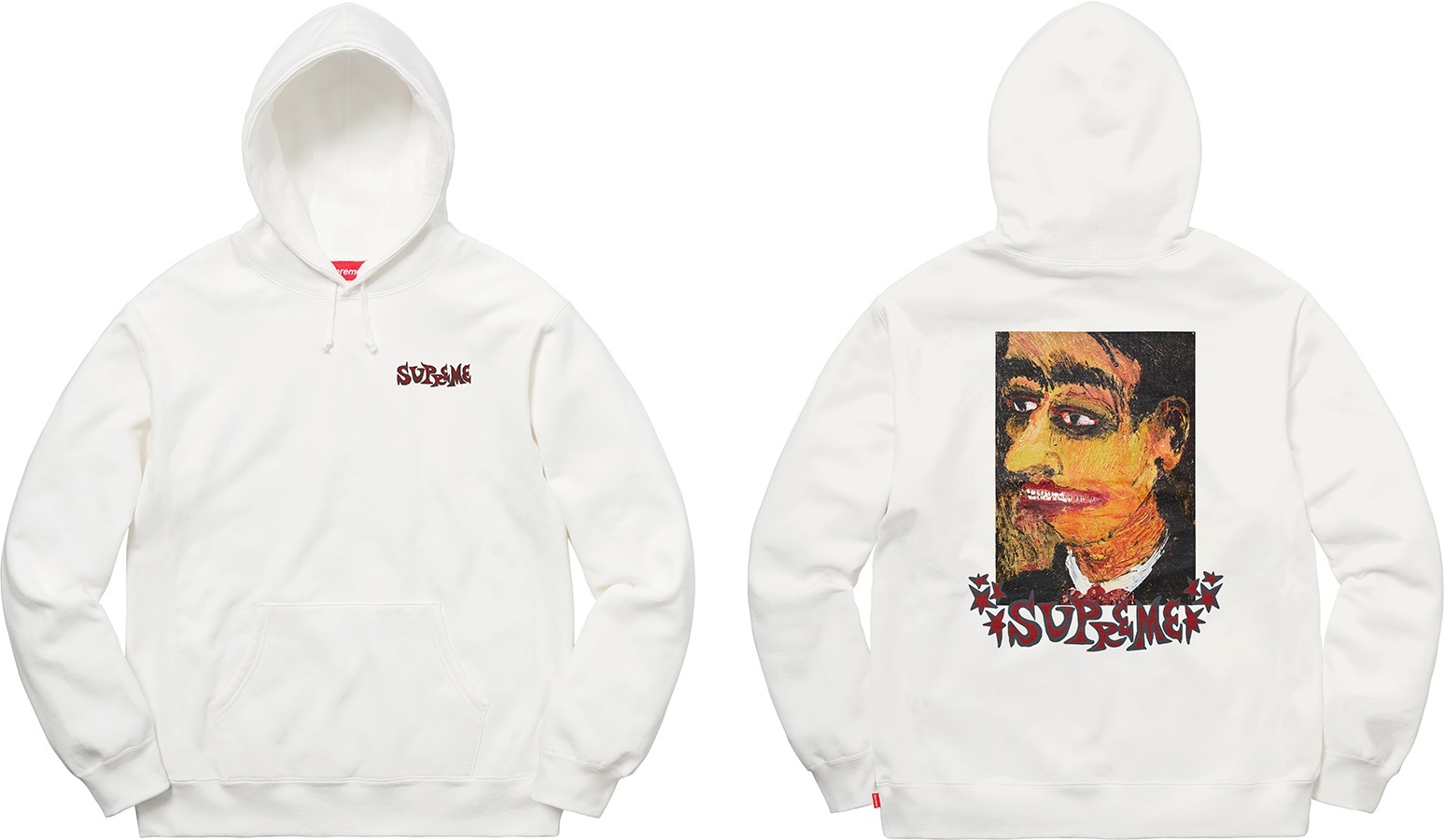 Portrait Hooded Sweatshirt view 5